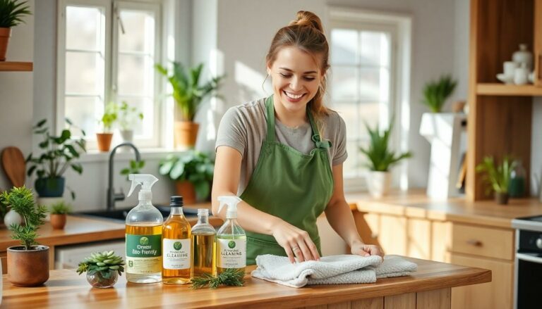 eco-friendly cleaning products and green living