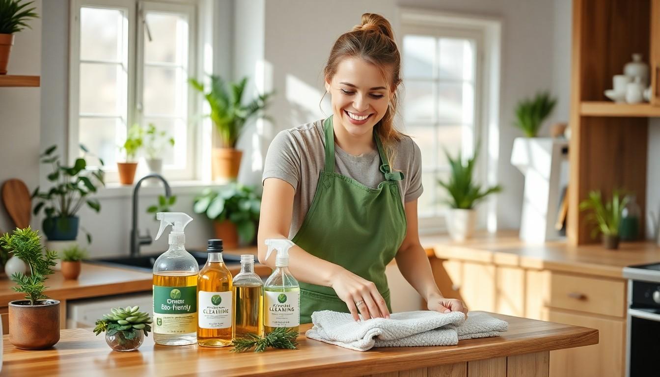 eco-friendly cleaning products and green living